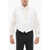CORNELIANI 4 Buttons Embroidered Cotton Single Breasted Vest White