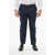 CORNELIANI Unlined Linen-Blend Trousers With Belt Loops Blue