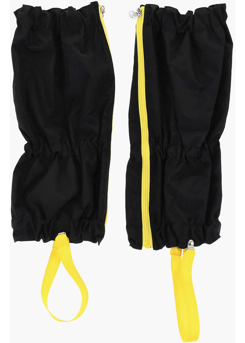 Accesorii de voiaj DSQUARED2 Invicta Solid Color Gaiters With Embroidery Black Barbati (BM 18264268) 2