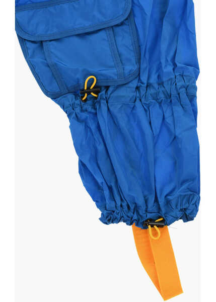 Accesorii de voiaj DSQUARED2 Nylon Gaiters With Drawstring Blue Femei (BM 18264295) 4