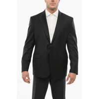 Sacouri Cc Collection Coolwool Blazer With Flap Pockets Barbati