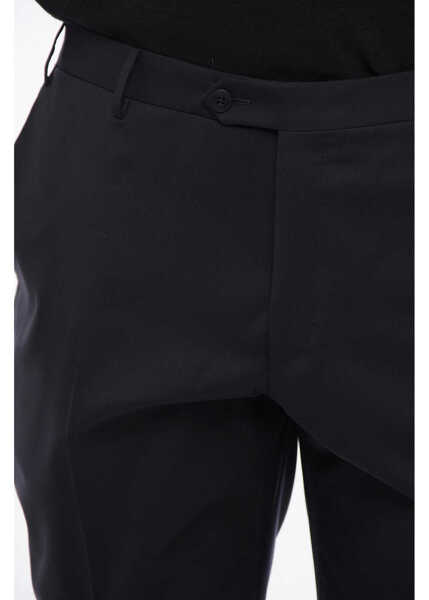 Pantaloni eleganti CORNELIANI Virgin Wool Academy Pants Blue Barbati (BM 18264403) 3