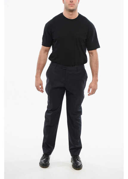 Pantaloni eleganti CORNELIANI Virgin Wool Academy Pants Blue Barbati (BM 18264403) 4