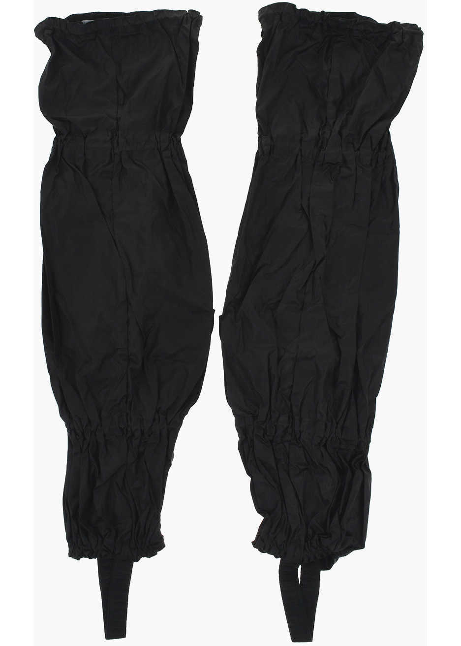 Accesorii de voiaj DSQUARED2 Nylon Gaiters With Zip And Coulisse Black Femei (BM 18264427) 2