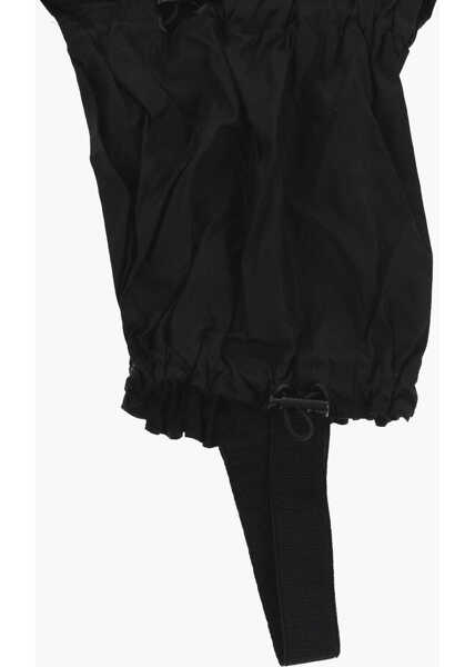 Accesorii de voiaj DSQUARED2 Nylon Gaiters With Zip And Coulisse Black Femei (BM 18264427) 4