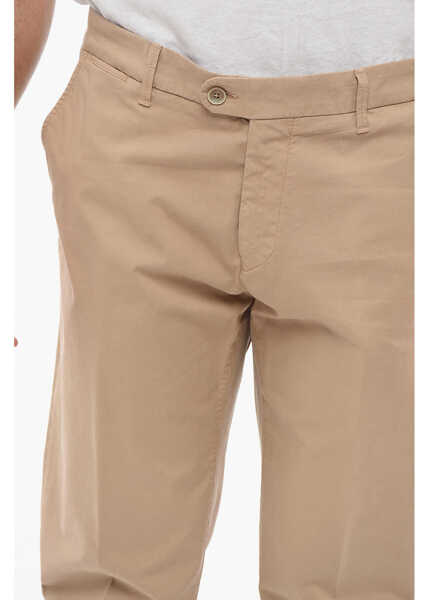 Pantaloni casual CORNELIANI Cotton Chinos Pants With Belt Loop Beige Barbati (BM 18264430) 3