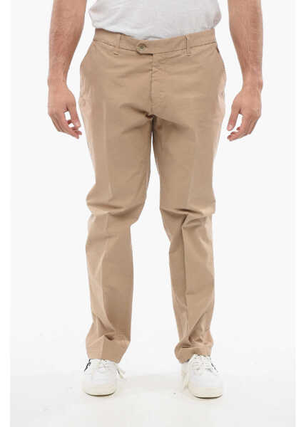 Pantaloni casual CORNELIANI Cotton Chinos Pants With Belt Loop Beige Barbati (BM 18264430) 1
