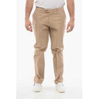 Pantaloni casual Cotton Chinos Pants With Belt Loop Barbati