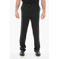 Pantaloni eleganti Virgin Wool Mantua Pants With Belt Loops Barbati