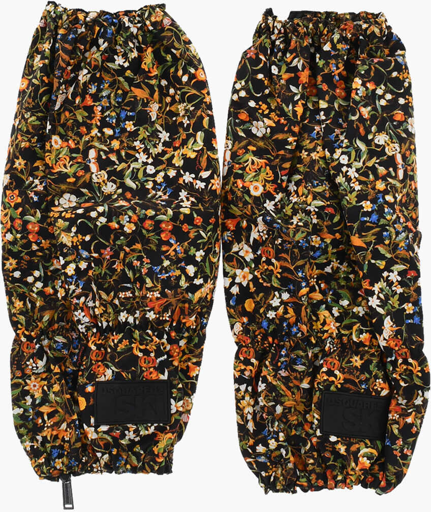 Accesorii de voiaj DSQUARED2 Floral Motif Gaiters Multicolor Barbati (BM 18264442) 1