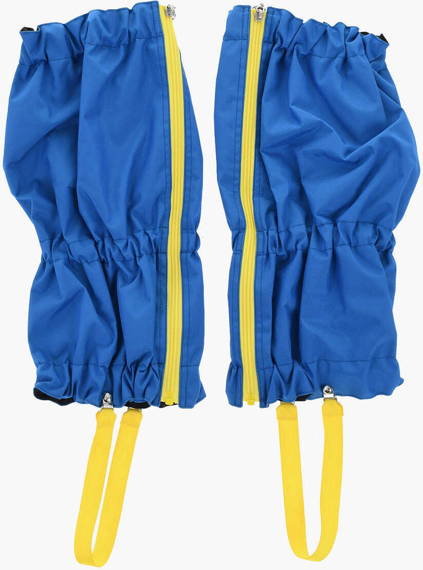 Accesorii de voiaj DSQUARED2 Invicta Solid Color Gaiters With Embroidery Blue Barbati (BM 18264472) 2