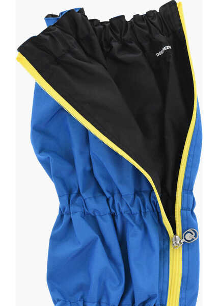 Accesorii de voiaj DSQUARED2 Invicta Solid Color Gaiters With Embroidery Blue Barbati (BM 18264472) 3