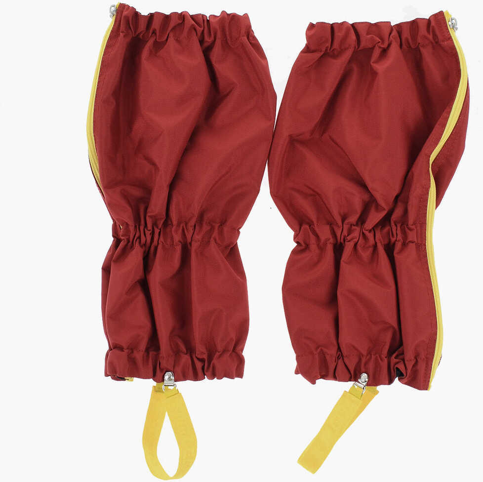 Accesorii de voiaj DSQUARED2 Invicta Solid Color Gaiters With Embroidery Burgundy Femei (BM 18264475) 2