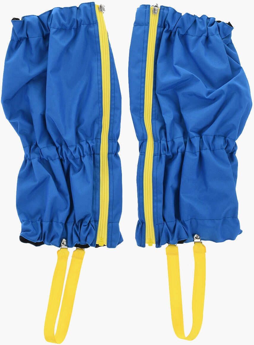 Accesorii de voiaj DSQUARED2 Solid Color Gaiters With Contrasting Details Blue Femei (BM 18264487) 2