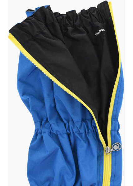 Accesorii de voiaj DSQUARED2 Solid Color Gaiters With Contrasting Details Blue Femei (BM 18264487) 3