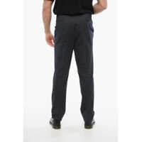 Camasi CORNELIANI pentru Barbati - Camasi casual CORNELIANI Herringbone Academy Wool Blend Pants Blue Barbati (BM 18264502) - B-mall.ro