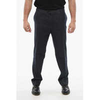 Camasi casual Herringbone Academy Wool Blend Pants Barbati