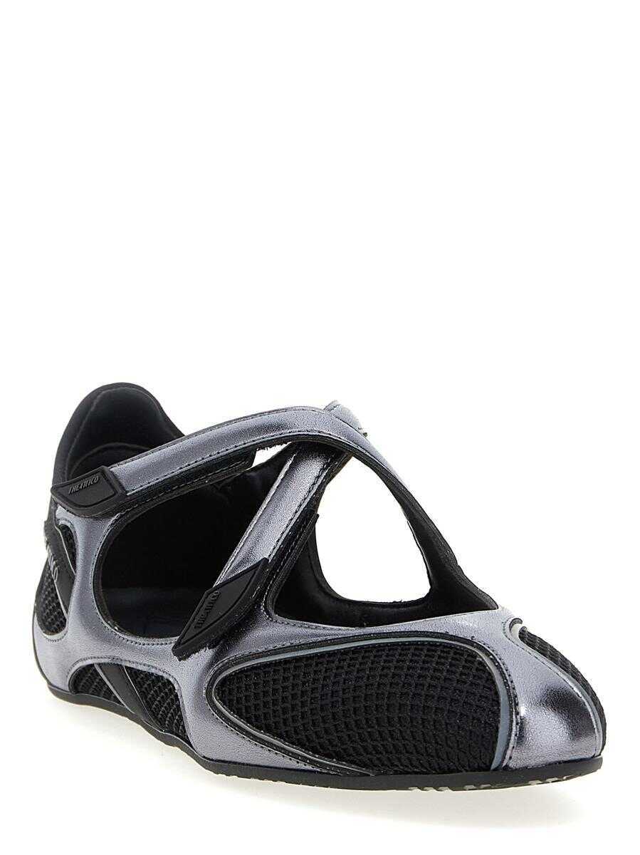 Balerini THE ATTICO The Attico Floor 01 Ballet Flats MULTICOLOR Femei (BM 18265278) 2