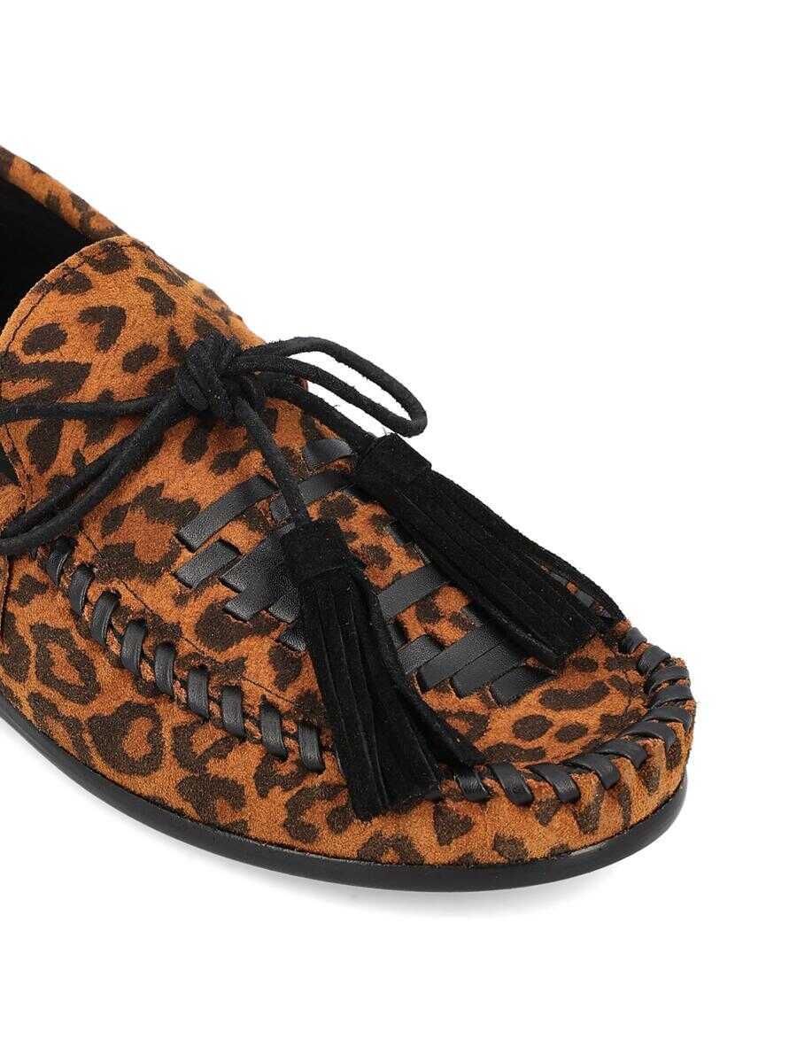 Mocasini Isabel Marant Isabel Marant Low Shoes BROWN Femei (BM 18265386) 4