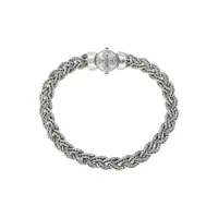 Bratari Emanuele Bicocchi Diamond-Cut Flat Braided Bracelet Femei