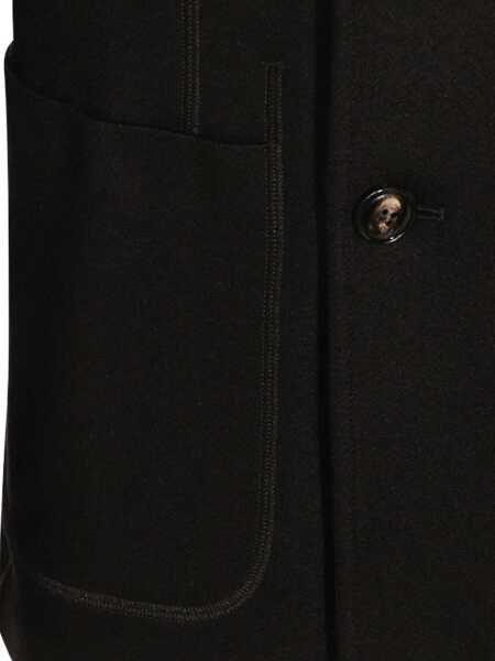 Sacouri Giorgio Armani Giorgio Armani Black Cashmere Blazer Black Barbati (BM 18265566) 5