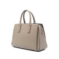 Genti de mana Michael Kors Dama - Genti de mana Michael Kors Grey Handbag With Metallic Lettering Logo And Pendant On The Front In Leather Woman GREY Femei (BM 18265659) - B-mall.ro