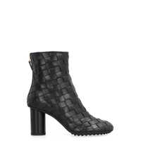 Bocanci Bottega Veneta Atomic Leather Ankle Boots Femei