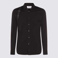 Camasi Alexander McQueen Black Cotton Shirt Barbati