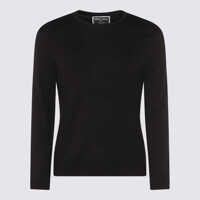 Pulovere Giorgio Armani Black Knitwear Barbati
