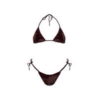 Costume de baie Oséree Burgundy Two-Piece Swimsuit Femei