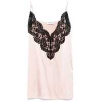 Rochii The Attico Mini Dress With Lace Inserts Femei