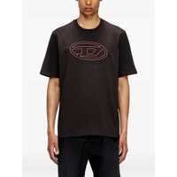 Tricouri Diesel pentru Barbati - Tricouri Diesel Diesel T-Adjust-Bigoval T-Shirt Black Barbati (BM 18266949) - B-mall.ro