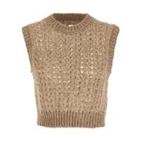 Geci Peserico Lurex Tricot Vest Femei