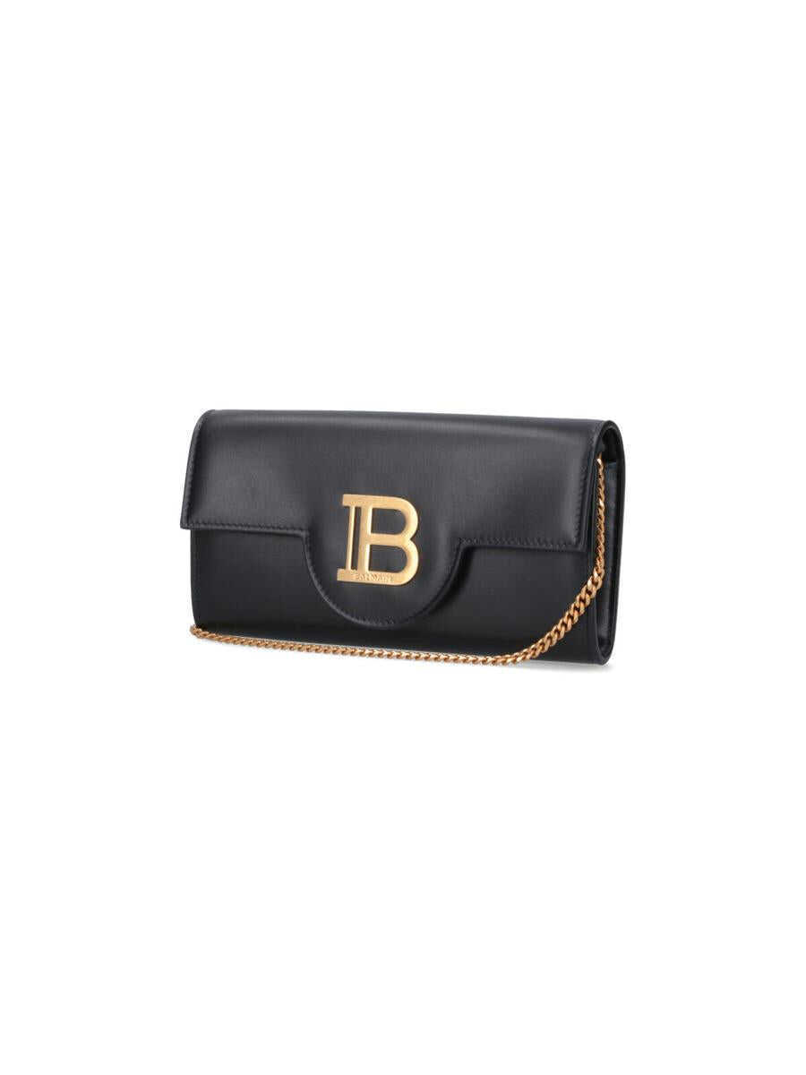Portofele Balmain Balmain Wallets Black Femei (BM 18267744) 2
