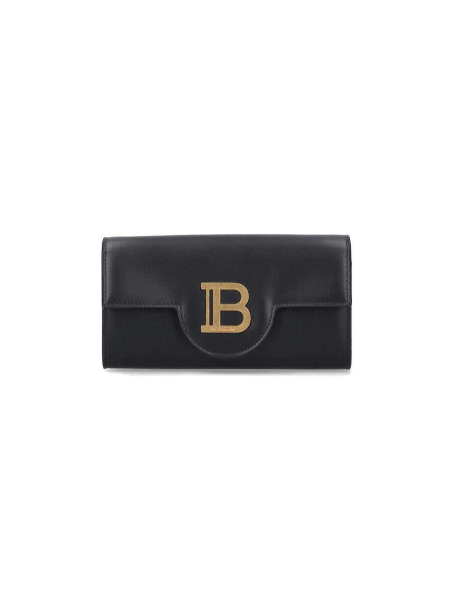 Portofele Balmain Balmain Wallets Black Femei (BM 18267744) 1
