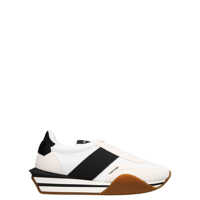 Sneakers Tom Ford Logo Leather Sneakers Barbati