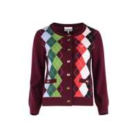 Pulovere Ganni Wool And Cashmere Cardigan Femei