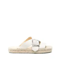 Sandale Loewe x Paula's Ibiza Petal Leather Sandals Femei