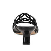 Pantofi cu toc Loewe Dama - Pantofi cu toc Loewe Loewe x Paulas Ibiza Petal Anagram Leather Sandals Black Femei (BM 18268722) - B-mall.ro