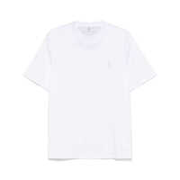 Tricouri Brunello Cucinelli Logo Cotton T-Shirt Barbati