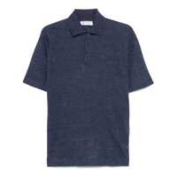 Tricouri Polo Brunello Cucinelli Linen Polo Sweater Barbati