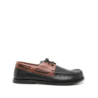 Mocasini Loewe Campo Leather Boat Shoes Barbati