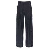 Blugi Brunello Cucinelli Wide Leg Jeans Femei