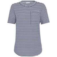 Tricouri Brunello Cucinelli Jersey Striped T-Shirt Femei