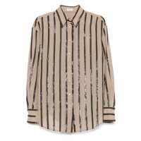 Camasi Brunello Cucinelli Striped Cotton Shirt Femei