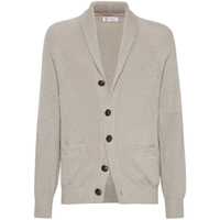 Cardigane Brunello Cucinelli Cotton V-Necked Cardigan Barbati
