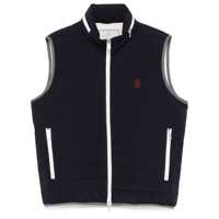 Geci Brunello Cucinelli Nylon Down Vest Barbati