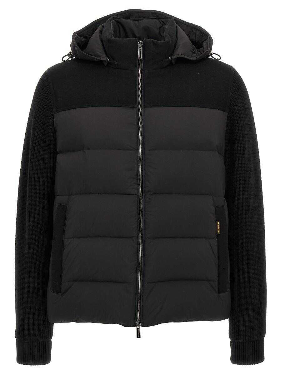 Geci Moorer Moorer Allori Down Jacket Black Barbati (BM 18269529) 1