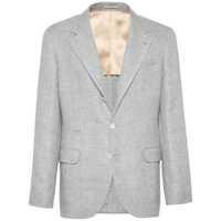 Geci Brunello Cucinelli Linen And Cotton Suit-Type Jacket Barbati
