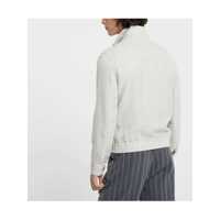 Geci Brunello Cucinelli pentru Barbati - Bomber jacket Brunello Cucinelli Brunello Cucinelli Diagonal Bomber Jacket Beige Barbati (BM 18269709) - B-mall.ro